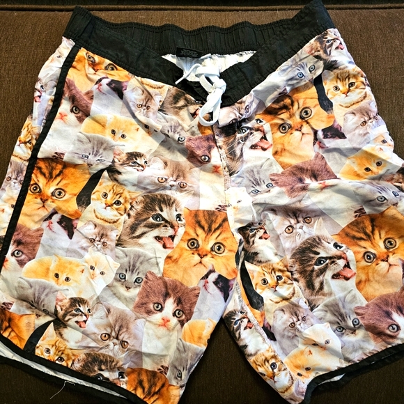 Mens Bioworld Swim Trunks - Picture 1 of 3